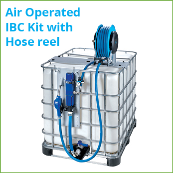 Bluenox Air operated IBC Kit with Hose Reel