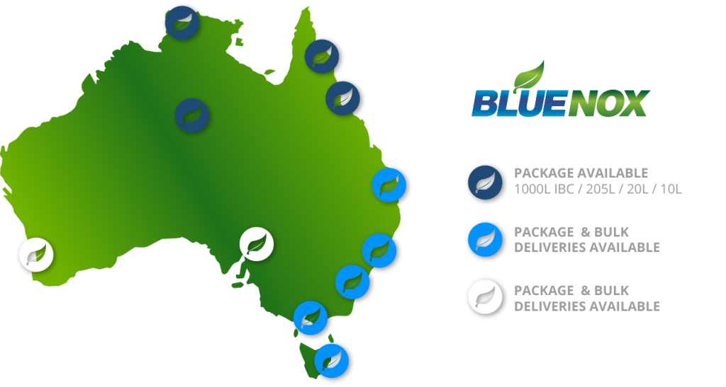 Bluenox Service area map